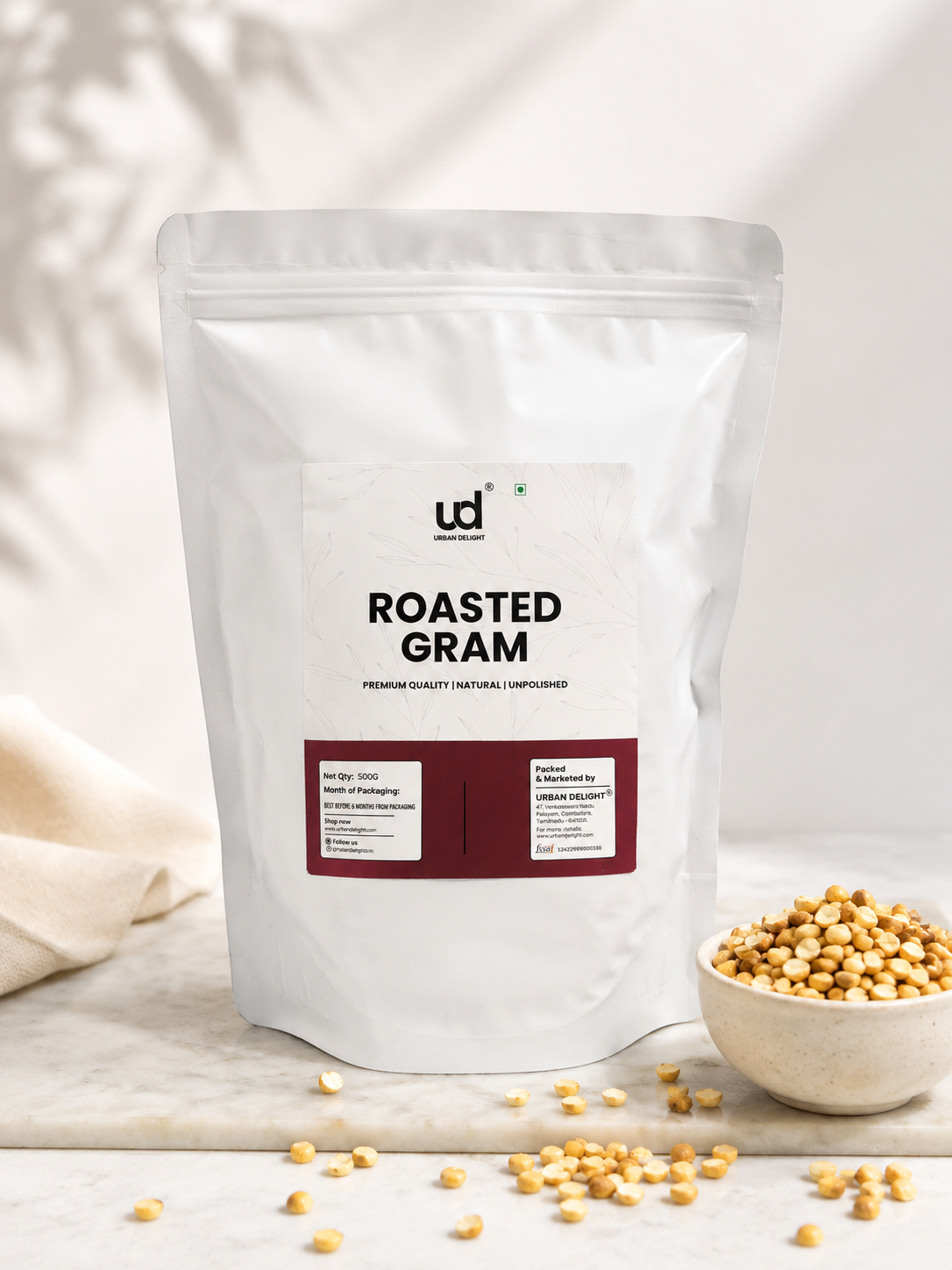 Roasted Gram (Pottu Kadalai)