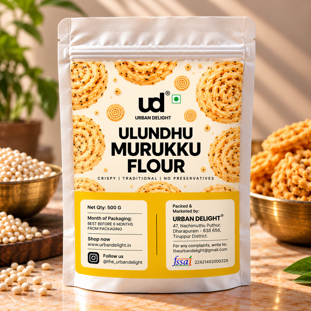 Ulundhu Murukku Flour