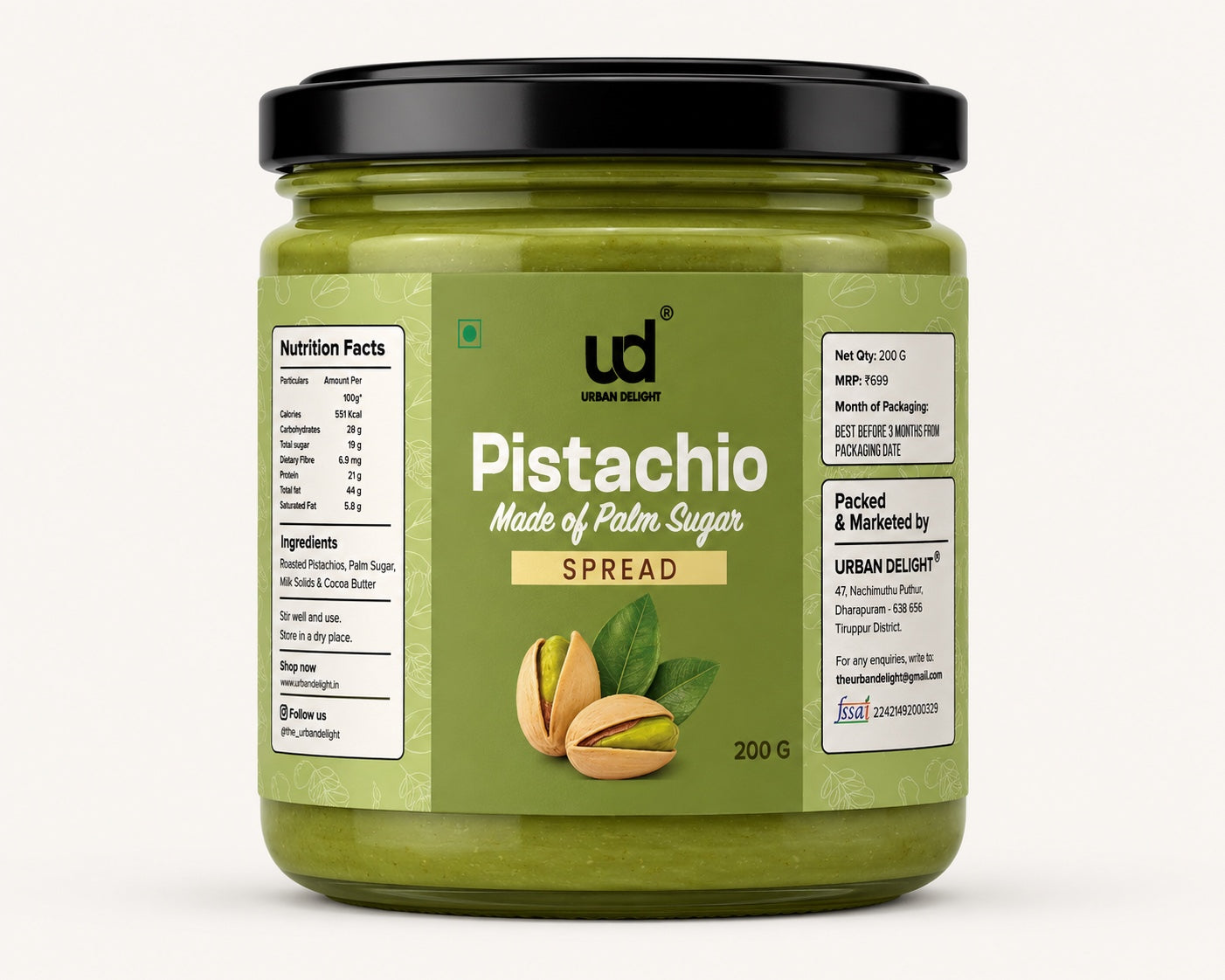 Pistachio Spread - 200gm