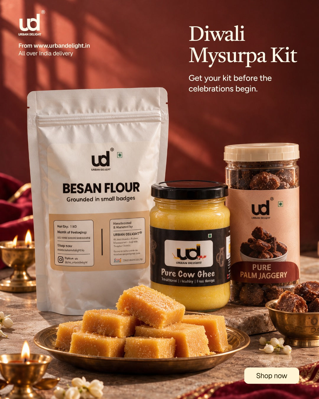 Ghee Mysurpa Combo