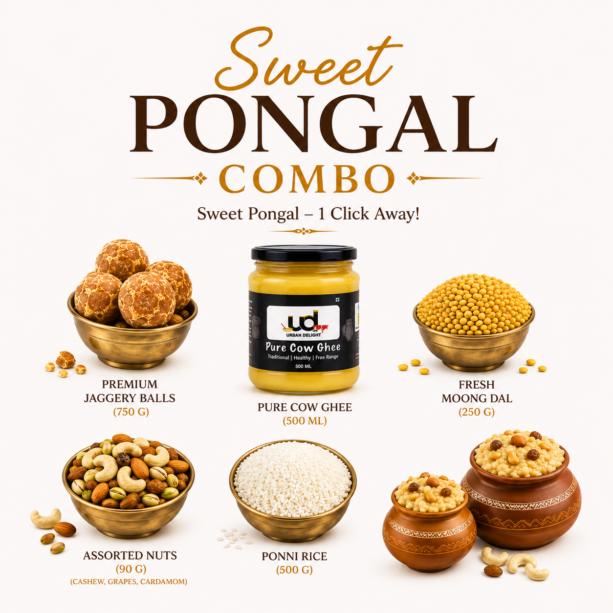 Sweet Pongal Combo