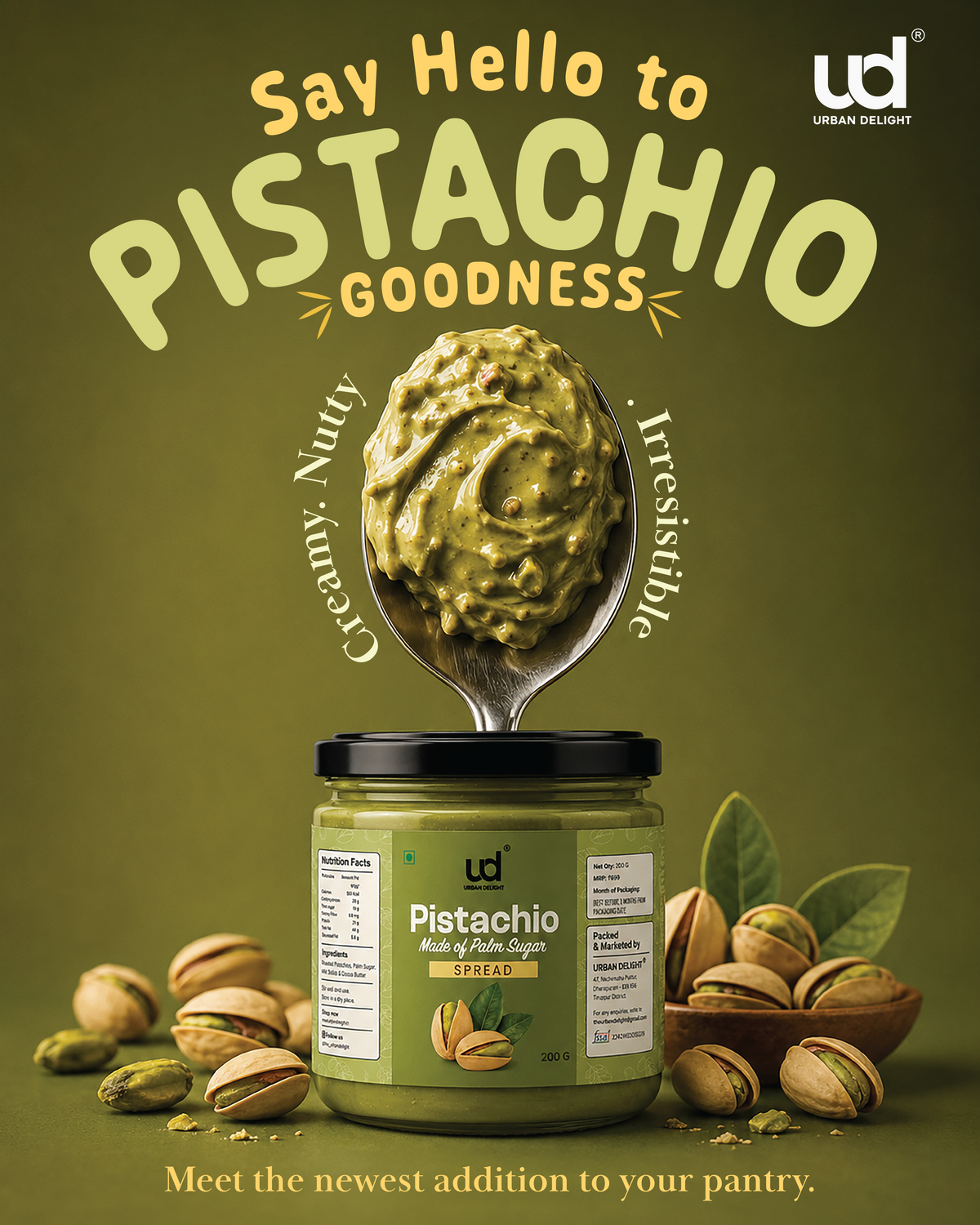 Pistachio Spread - 200gm