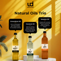Natural Oils Trio (Glass Bottle)